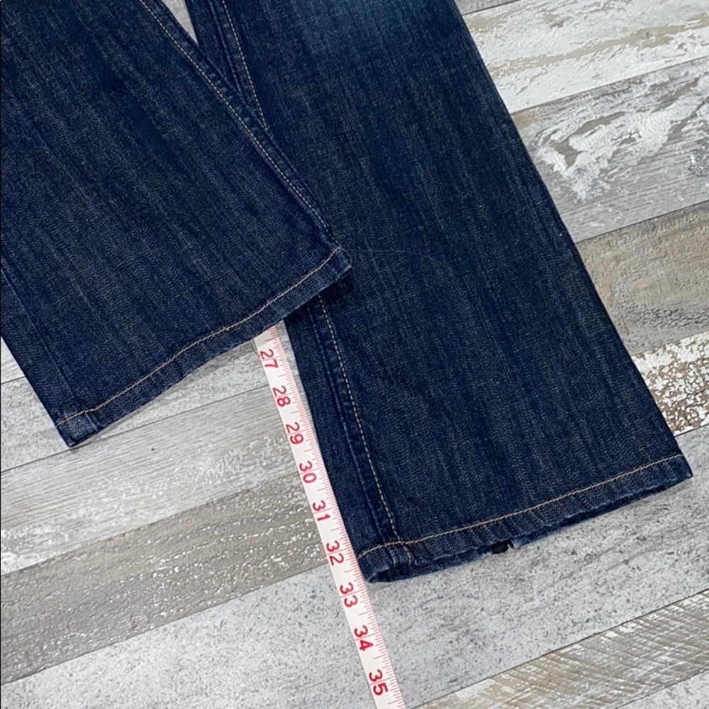 Womens Rerock For Express Factory Distressed Jeans - image 6